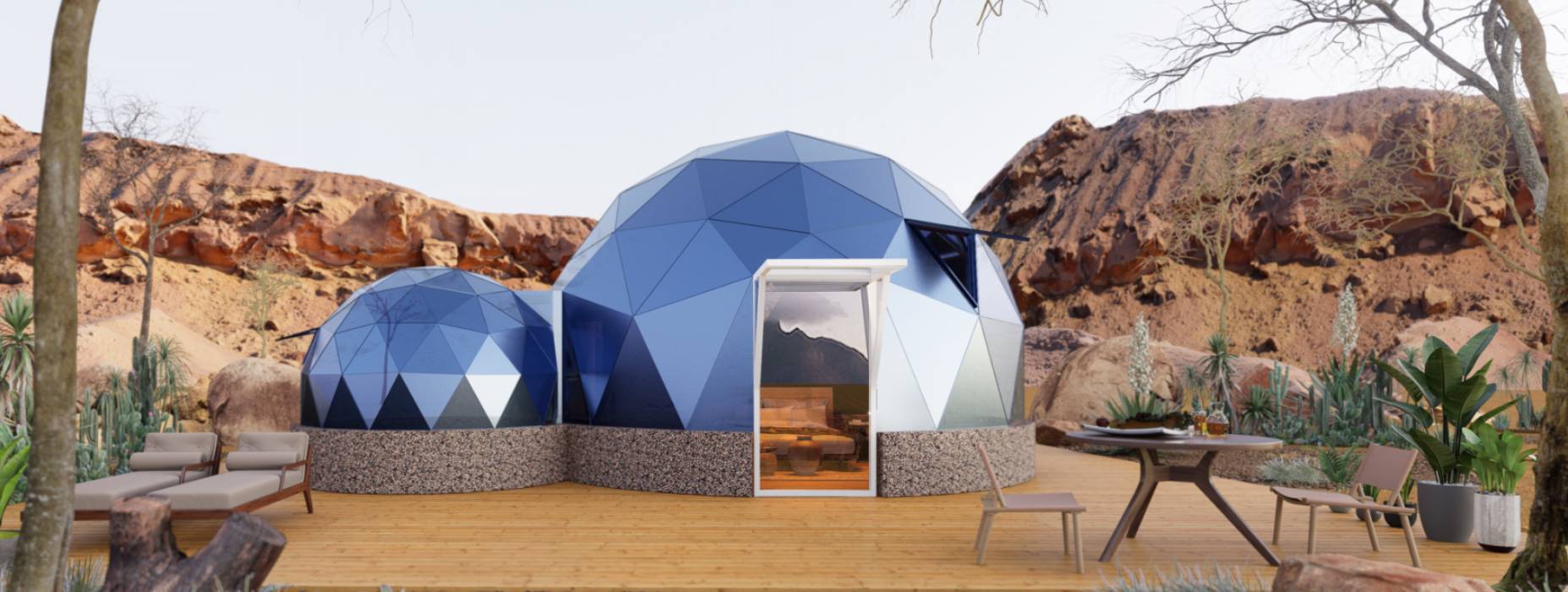 合川区球形智能光伏玻璃星空房